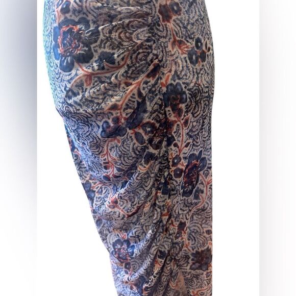 NWT MISA women's size‎ small Aries Midi dress with side cutout and slit - Picture 8 of 13